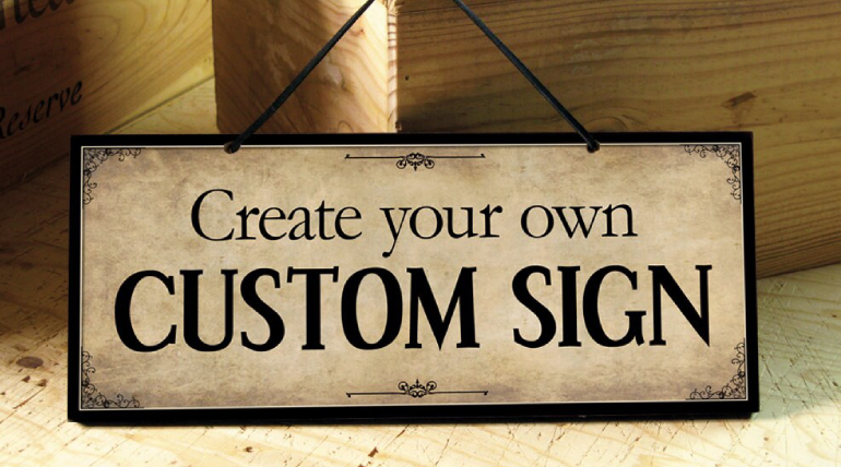 How Custom Signs Can Improve Brand Recognition and Loyalty
